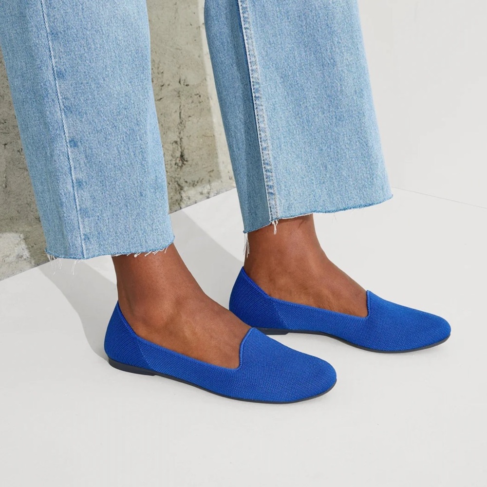 Rothy’s Blue Lounge Loafers